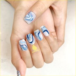 Organic Nail Bar - Pair these nails with sun kissed skin and salty hair