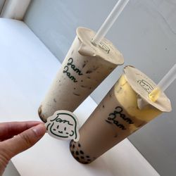Jam Jam Tea Lab - Oreo cream boba fresh milk and brûlée brown sugar boba milk tea