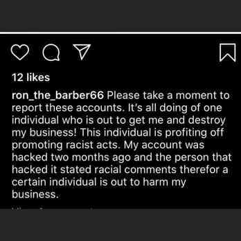 Exclusive Barber Shop - Crying wolf after we can for him call us N*ggers stop lying! why would any hack you and say take me off your page RACIST RON THE BARBER - Barbers Near Me - Flushing, New York Exclusive Barber Shop - Crying wolf after we can for him call us N*ggers stop lying! why would any hack you and say take me off your page RACIST RON THE BARBER - Barbers Near Me - Flushing, New York