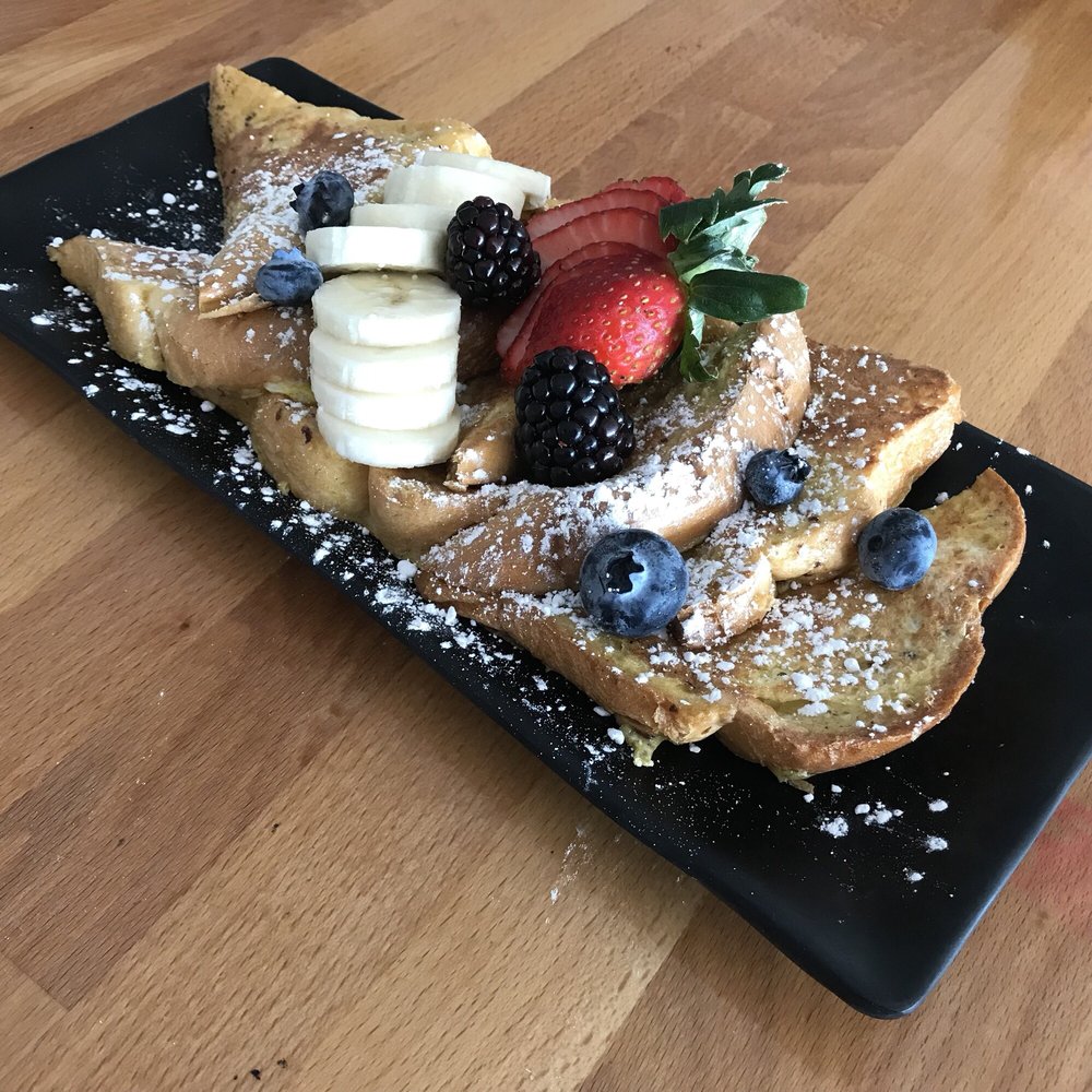 Pelican Grill - My French Toast. I already destroyed the bacon and eggs!!! - Breakfast & Brunch Near Me - Seabrook, Texas Pelican Grill - My French Toast. I already destroyed the bacon and eggs!!! - Breakfast & Brunch Near Me - Seabrook, Texas