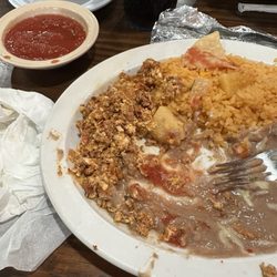 Los Chimas Mexican Restaurant - My favorite breakfast for lunch in an out of the big city and worth the drive.  Great food and excellent service.
