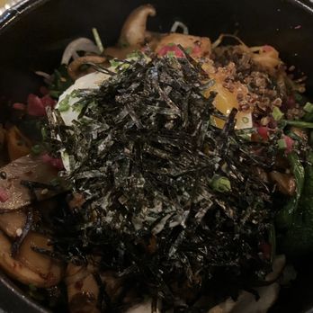 Barn Joo - Mushroom Tofu Sizzling Bibimbap - Korean Near Me - New York, New York