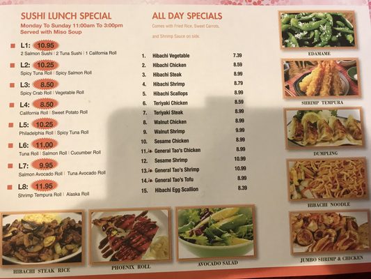Menu photo 4 Sakura Express Plumsteadville, PA