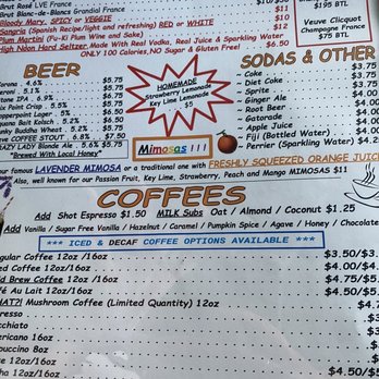 La Grignote - Menu - Bakeries Near Me - Key West, Florida La Grignote - Menu - Bakeries Near Me - Key West, Florida