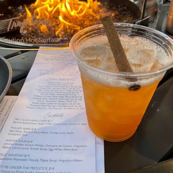 Hotel del Coronado, Curio Collection by Hilton - Mrs. Claus Apple Cider $17 Bacardi Spiced Rum, apple cider, lemon juice, cinnamon stick - Coronado, CA