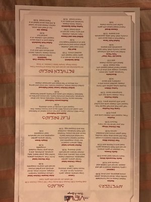 Menu photo 2 The View Bistro and Lounge Bulkley-Nechako, BC Menu photo 2 The View Bistro and Lounge Bulkley-Nechako, BC