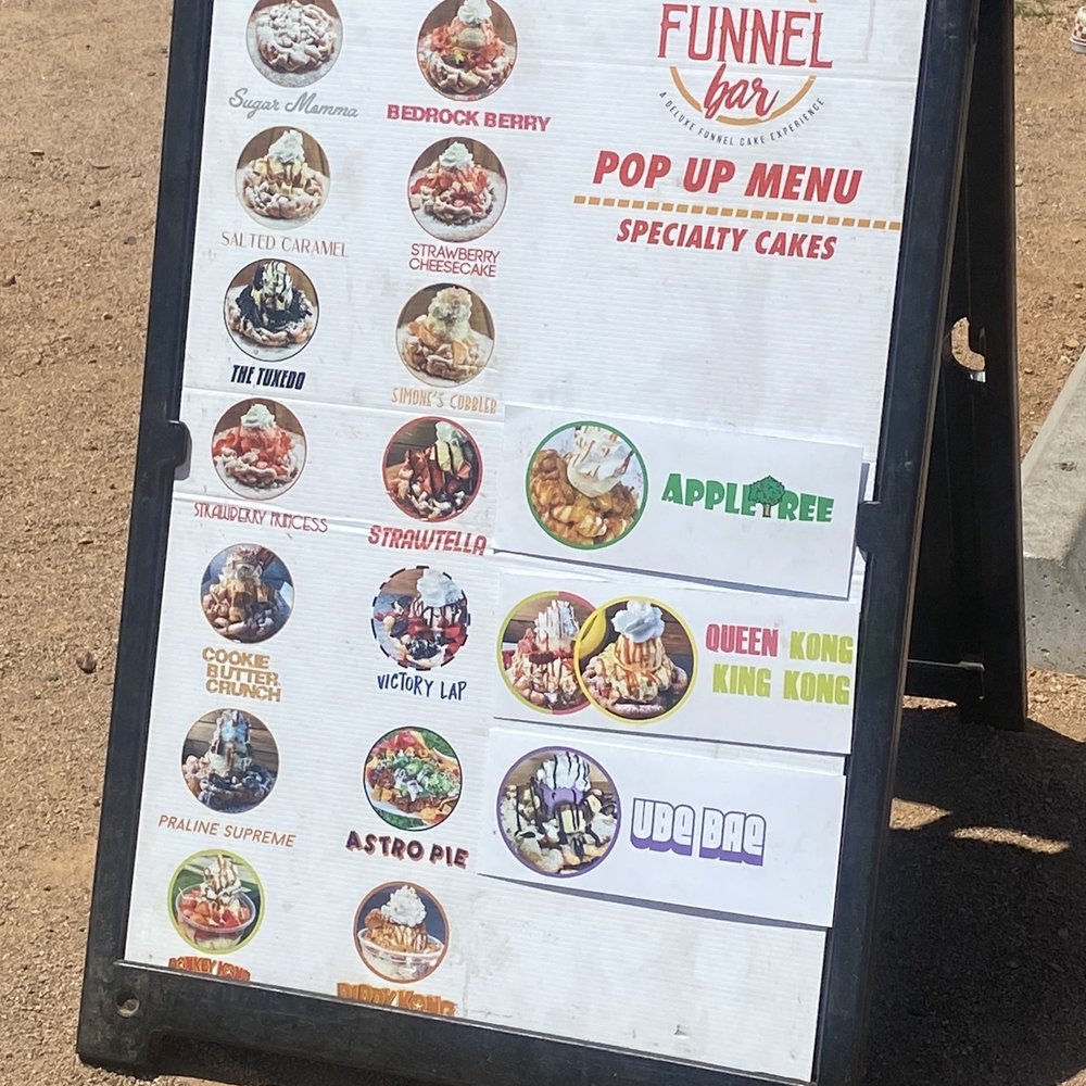 The Funnel Bar - Menu - Desserts Near Me - Houston, Texas