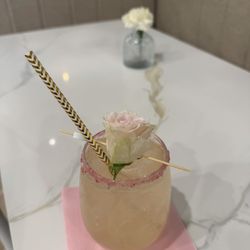 Strawberry Champagne Margarita