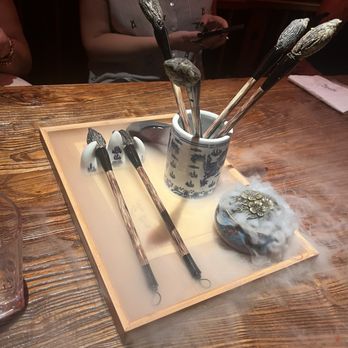 Cheli - Calligraphy Paint Brush Dessert - Shanghainese Near Me - New York, New York Cheli - Calligraphy Paint Brush Dessert - Shanghainese Near Me - New York, New York