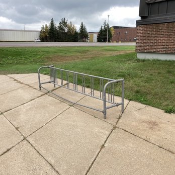 Paulucci Space Theater - bike rack - Cinema Near Me - Hibbing, Minnesota Paulucci Space Theater - bike rack - Cinema Near Me - Hibbing, Minnesota