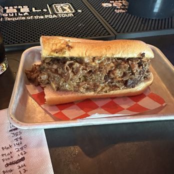 Grata’s Pizzeria - Philly cheesesteak special - Pizza Near Me - Austin, Texas Grata’s Pizzeria - Philly cheesesteak special - Pizza Near Me - Austin, Texas