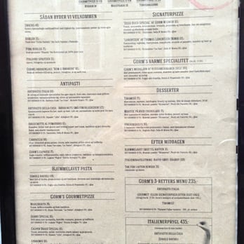 gorm's i Magstræde - Menu - Italian Near Me - Copenhagen, 84