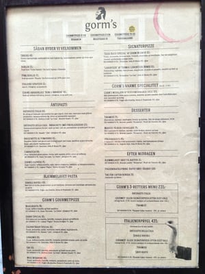 Menu photo 7 gorm's i Magstræde Copenhagen, 84