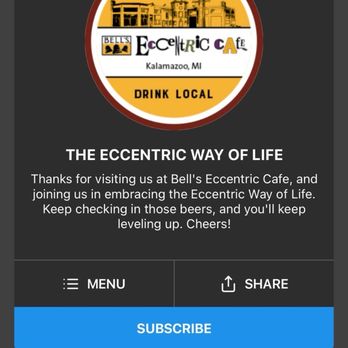 Bell's Eccentric Cafe - My Untappd badge! - Music Venues Near Me - Kalamazoo, Michigan