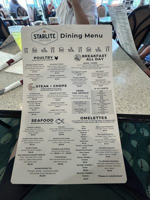 Menu photo 6 Starlite Diner Allentown, PA