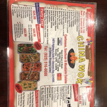 China Wok - Chinese Near Me - Discovery Bay, California
