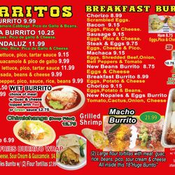 ALBERTIO Fresh Mexican Food - Some of the best burritos in town. Especially the big charolas that can feed up to 2 or 3 people at parties