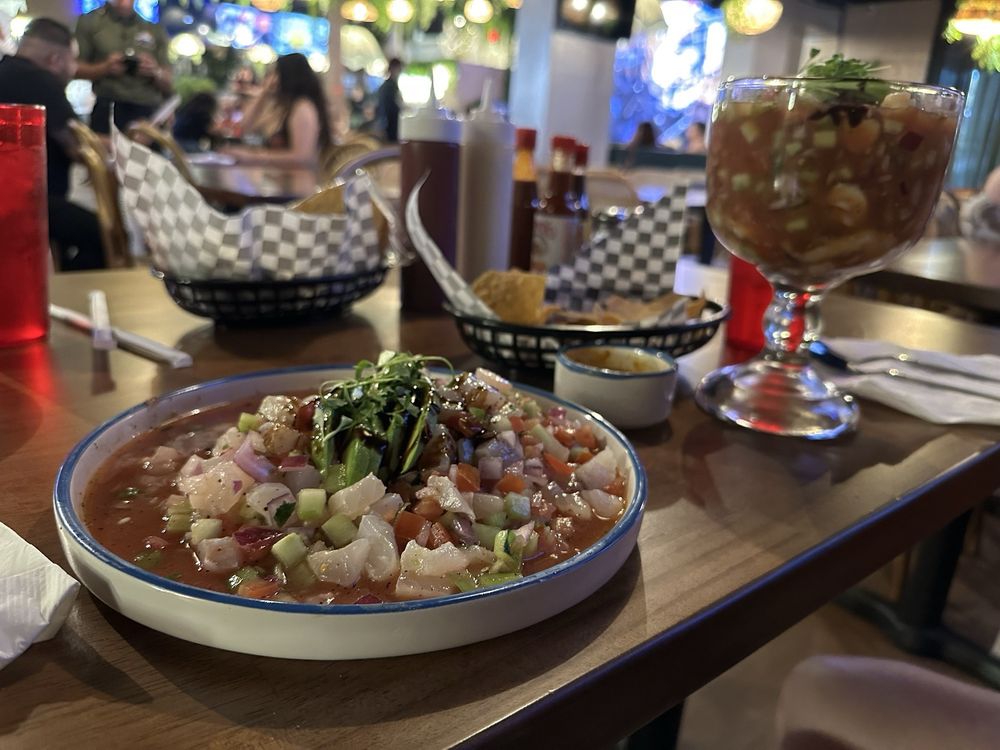 Food from Mariscos Mazatlan