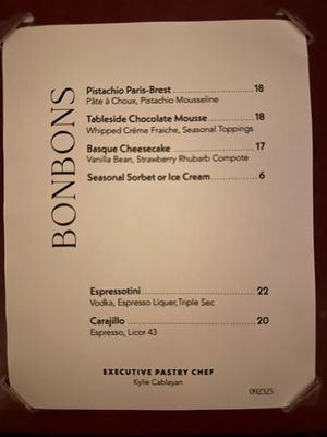 Menu photo 8 Le Coq La Jolla, CA Menu photo 8 Le Coq La Jolla, CA