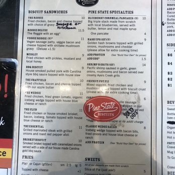 Pine State Biscuits - Reno - Menu 3/17/22 - Breakfast & Brunch Near Me - Reno, Nevada