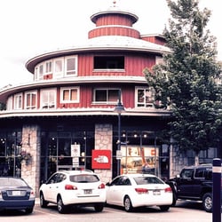 The North Face Whistler - The "back"side of The North Face store towards Main Street.