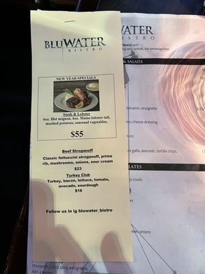 Menu photo 8 BluWater Bistro Seattle, WA