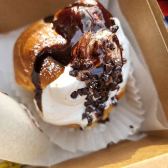 Modern Pastry - a half eaten doughnut in a box - Bakeries Near Me - Medford, Massachusetts Modern Pastry - a half eaten doughnut in a box - Bakeries Near Me - Medford, Massachusetts