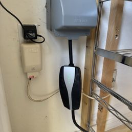 240v outlet to charge my Tesla.