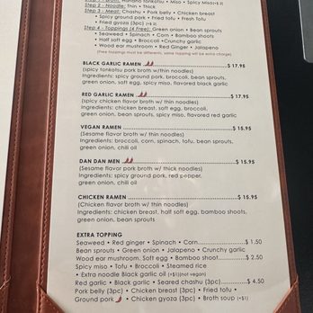 Hanano Ramen - Menú - Ramen Near Me - Orange, California Hanano Ramen - Menú - Ramen Near Me - Orange, California