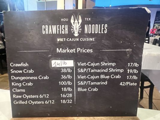 Menu photo 2 Crawfish & Noodles Houston, TX Menu photo 2 Crawfish & Noodles Houston, TX