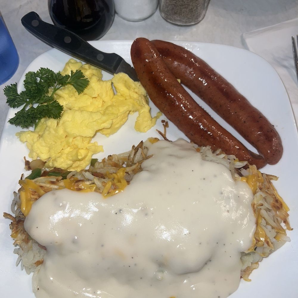 Stuffy's II - 2 kackleberries with German sausage and stuffys hashbrowns - Breakfast & Brunch Near Me - Longview, Washington Stuffy's II - 2 kackleberries with German sausage and stuffys hashbrowns - Breakfast & Brunch Near Me - Longview, Washington