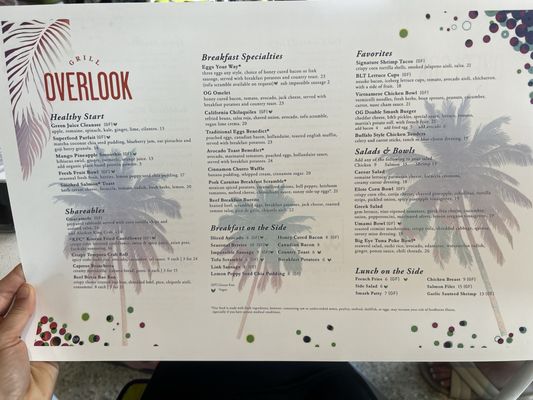 Menu photo 2 Overlook Grill Las Vegas, NV Menu photo 2 Overlook Grill Las Vegas, NV
