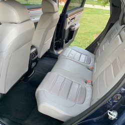 J-Flo Auto Detailing - Back seat with leather cleaned