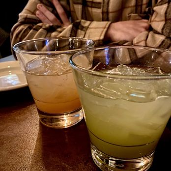Work & Class - Cucumber Mint Cocktail with Vodka Mango Habanero Cocktail with Mezcal - New American Near Me - Denver, Colorado