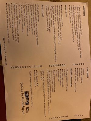 Menu photo 1 Osteria dei Vecchi Sapori Milan, MI Menu photo 1 Osteria dei Vecchi Sapori Milan, MI