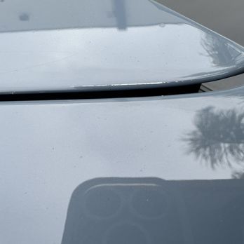 Supreme Detailworks - Wax compound left side of hood - Auto Detailing Near Me - San Jose, California