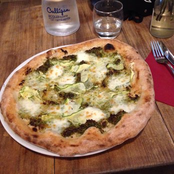 SimBIOsi - Pizza pesto and zucchini - Pizza Near Me - Florence, FI SimBIOsi - Pizza pesto and zucchini - Pizza Near Me - Florence, FI