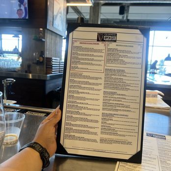 Guinness Open Gate Brewery - Menu 6/2026 - Breweries Near Me - Halethorpe, Maryland