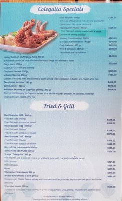 Menu photo 2 El Coleguita Marina Puerto Vallarta, JAL Menu photo 2 El Coleguita Marina Puerto Vallarta, JAL