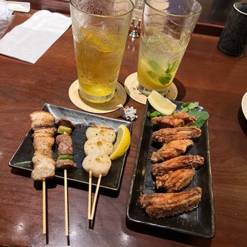 Yakitori Hachibei - Chicken Wings, Scallops, Chicken Gizzard & Butabara! Yum!!! - Japanese Near Me - Honolulu, Hawaii Yakitori Hachibei - Chicken Wings, Scallops, Chicken Gizzard & Butabara! Yum!!! - Japanese Near Me - Honolulu, Hawaii