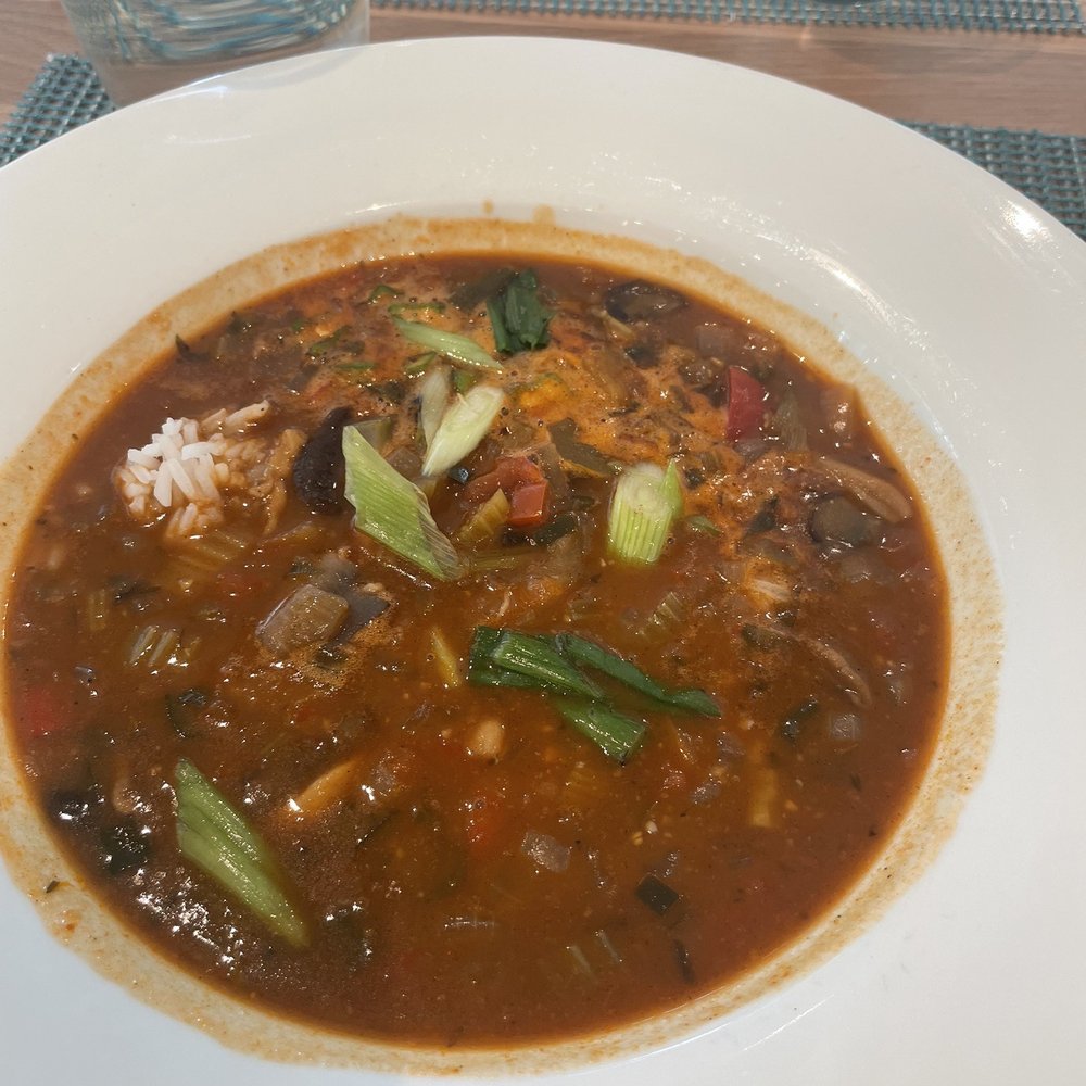Bocanova - Vegetarian mushroom gumbo - Latin American Near Me - Oakland, California Bocanova - Vegetarian mushroom gumbo - Latin American Near Me - Oakland, California