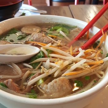 Lemongrass Cafe - Pho like no other...the broth had so much flavor no need to add anything...I may be back tomorrow??? - Pan Asian Near Me - Moline, Illinois
