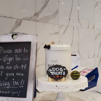 Sweetie Pie - a cup of coffee and a sign on a counter - Ice Cream & Frozen Yogurt Near Me - Toronto, Ontario