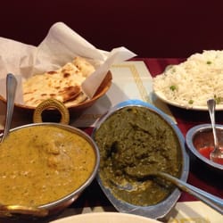 House of India - Huge portions definitely way to much for 1 person lmao and they don't have smaller portions but the prices are great