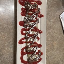 Raspberry Nutella Crepe Raspberry Nutella Crepe