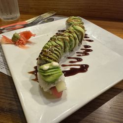 Hana Sushi - Caterpillar Roll, the highlight of my 3.