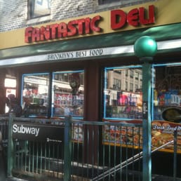 the outside of a fantastic deli the outside of a fantastic deli