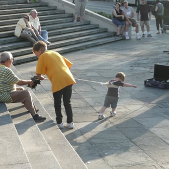 Jackson Square - I so wanted to see this kid break away! - Parks Near Me - New Orleans, Louisiana