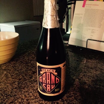 The Boulevard Wine & Spirits - Peach beer...$21...more like a bottle of wine! - Beer, Wine & Spirits Near Me - San Diego, California