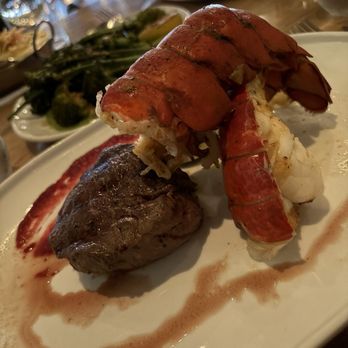 Orange Hill Restaurant & Events - Filet Mignon w/ Atlantic Lobster Tail - Steakhouses Near Me - Orange, California
